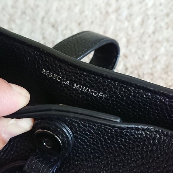 Rebecca Minkoff Megan black Leather Shoulder bag - Picture 4 of 12